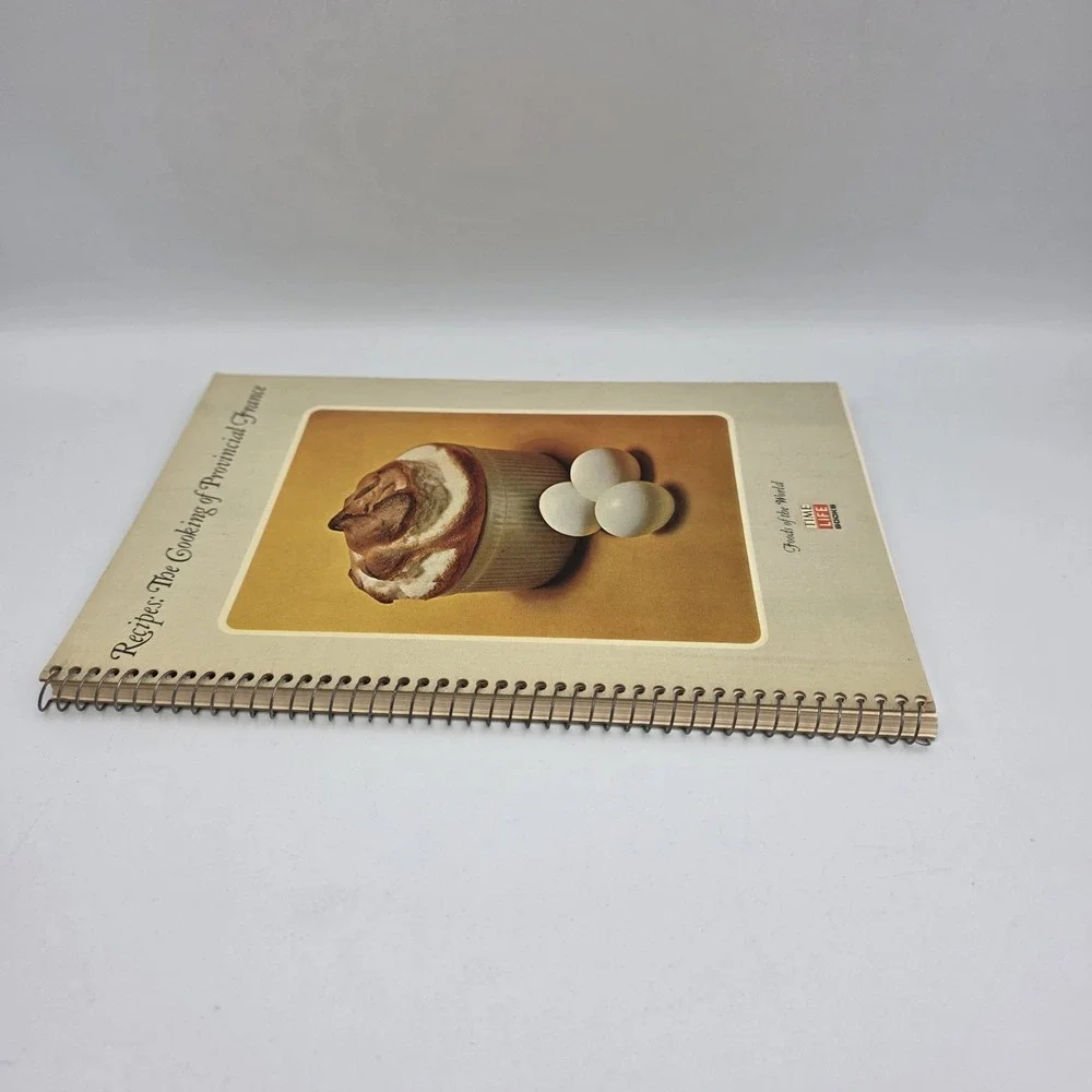 Recipes The Cooking of Provincial France Foods of The World Time Life Books 1968